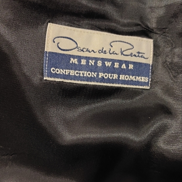 Oscar de la renta men blazer size 42 - Picture 2 of 6